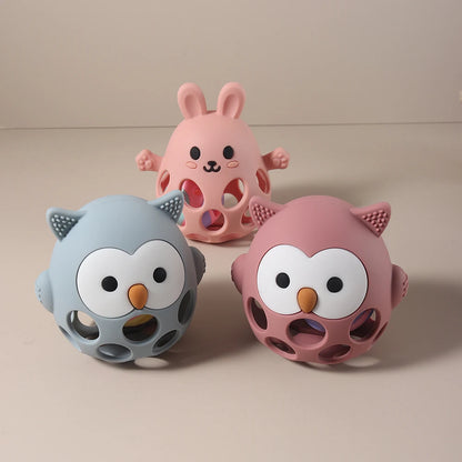 Owl Shaped Silicone Baby Teether