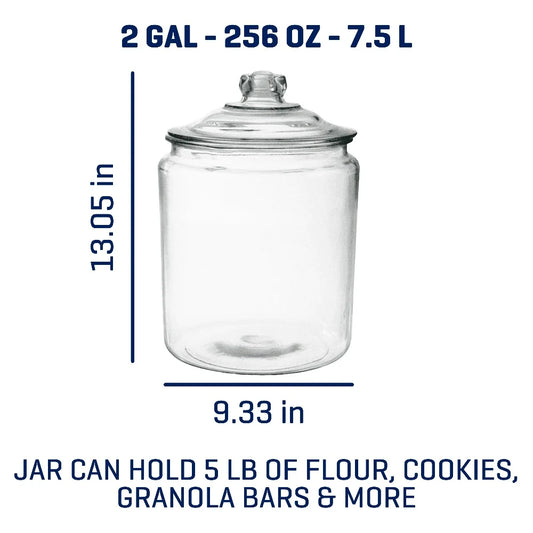 Wide-Mouth Food Storage Container