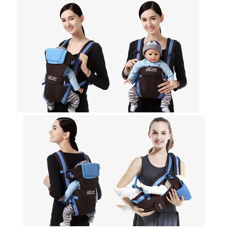 Ergonomic 4-in-1 Baby Carrier