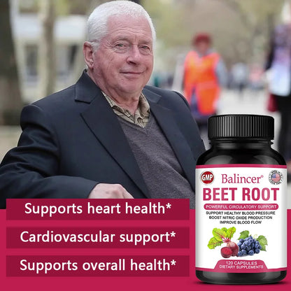 Natural Beet Root Supplement for Energy & Heart