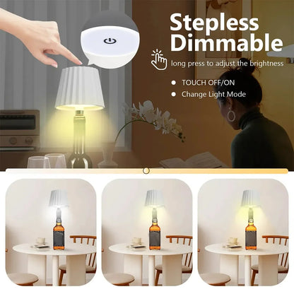 3-Color Touch Bottle Light
