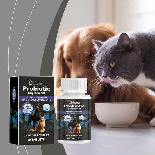 Natural Pet Probiotic Digestive Supplement