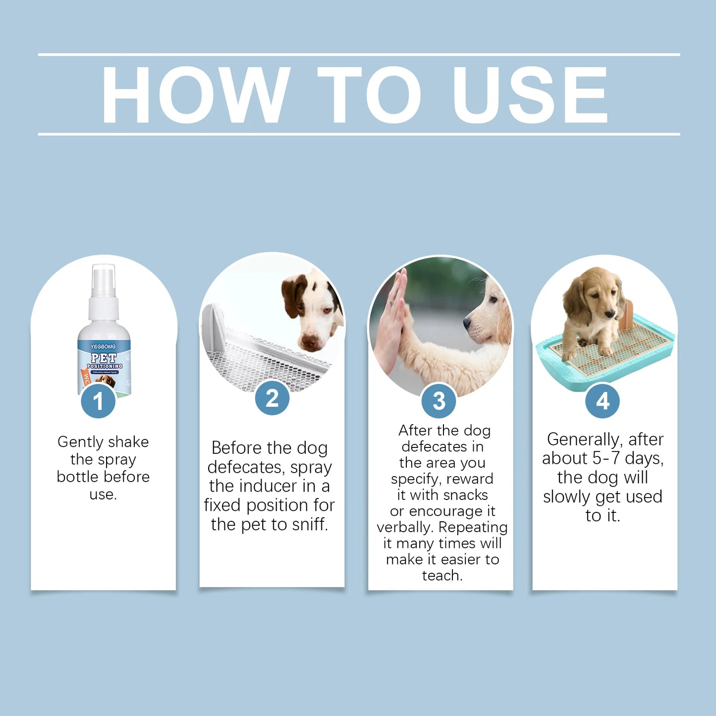 Pet Potty Training Spray Organic