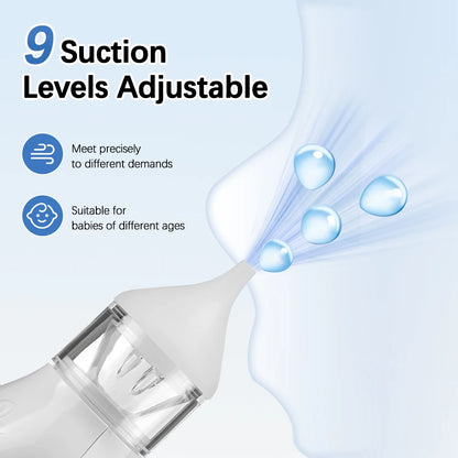Baby Electric Nasal Aspirator with 9 Suction Levels