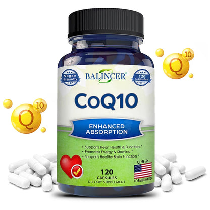 Organic CoQ10 Heart Health Capsules