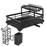 Dish Drying Rack with Drainboard