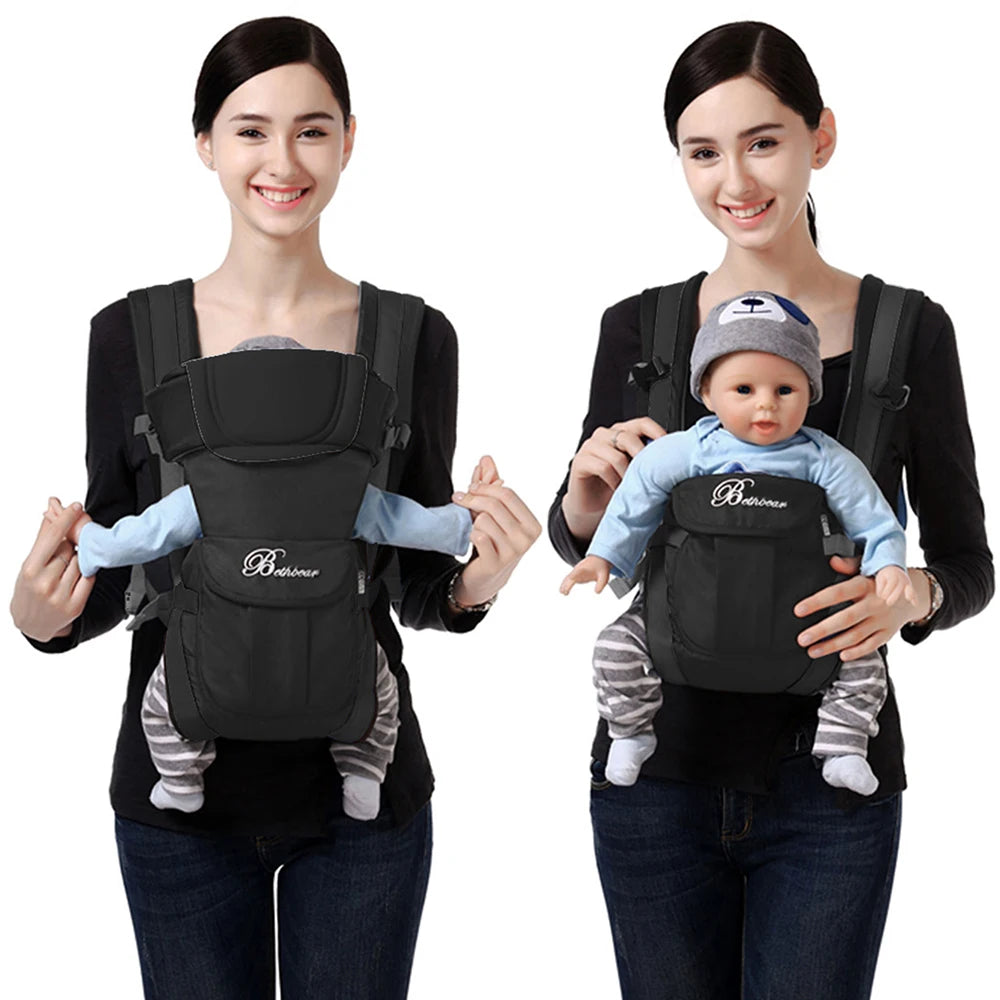 Ergonomic 4-in-1 Baby Carrier