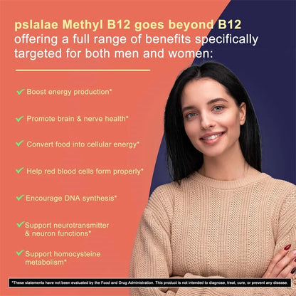 Vitamin B12 Brain and Energy Supplement