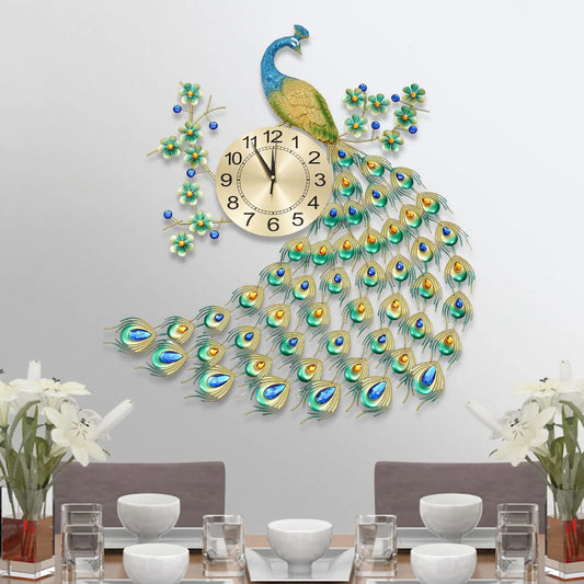 3D Metal Art Wall Clock