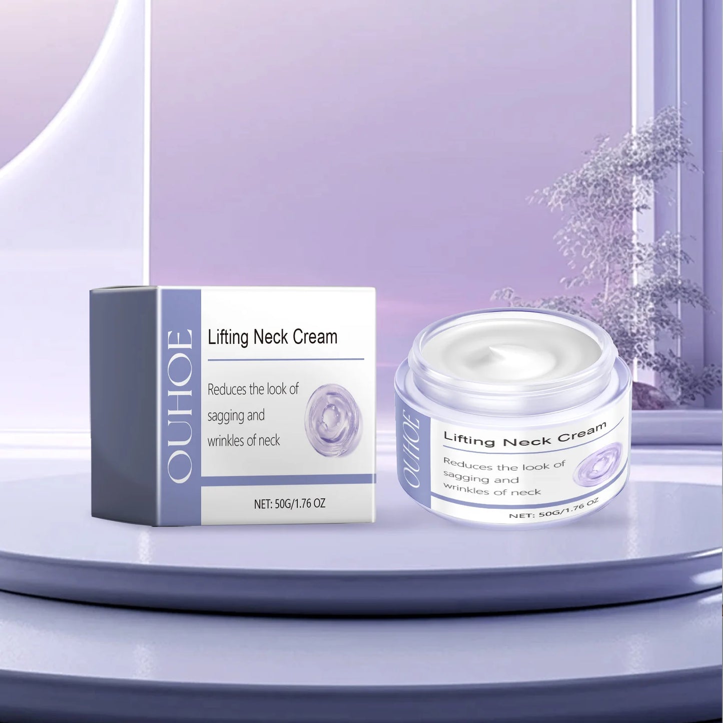 OUHOE Anti-Wrinkle Firming Neck Cream