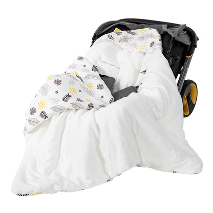 Newborn Baby Blanket with Windproof Hood