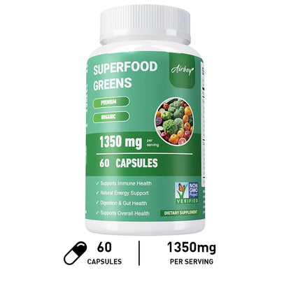 Superfood Greens Energy and Immunity Supplement