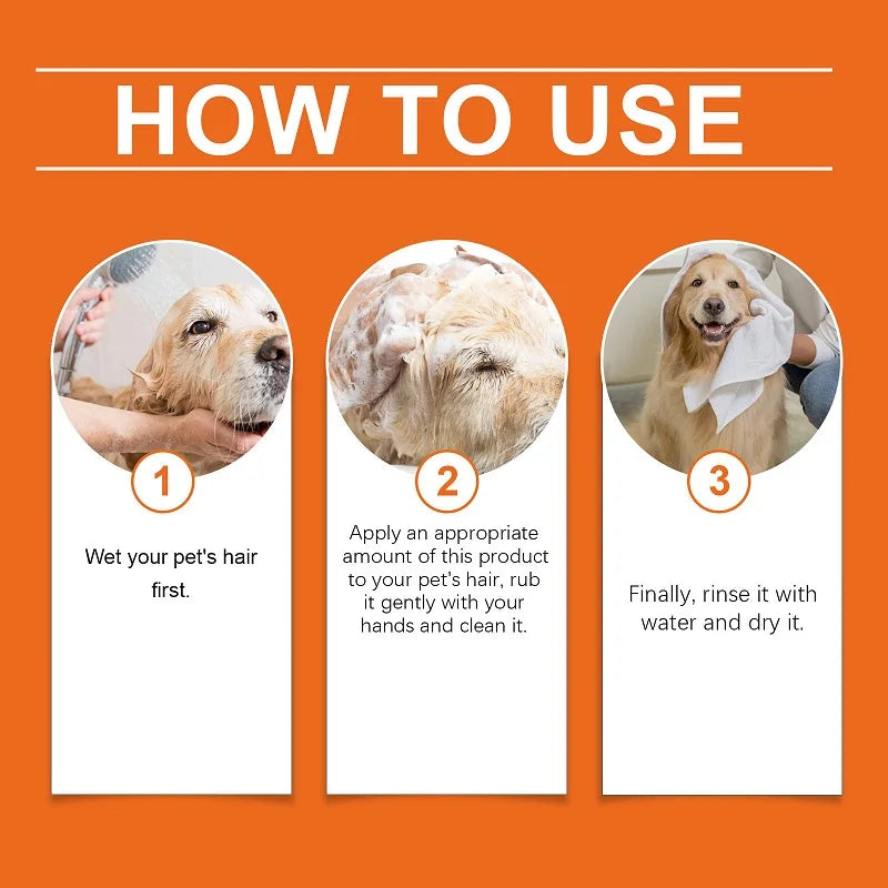 Natural Pet Flea Repellent Shampoo