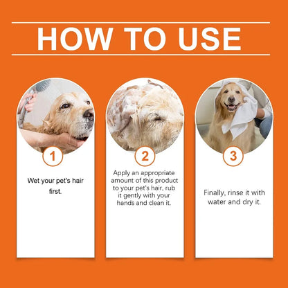 Natural Pet Flea Repellent Shampoo