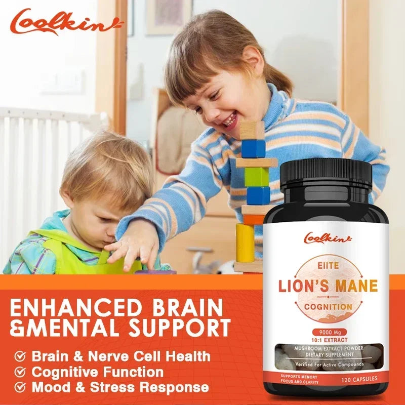 Organic Lion’s Mane Mushroom Capsules