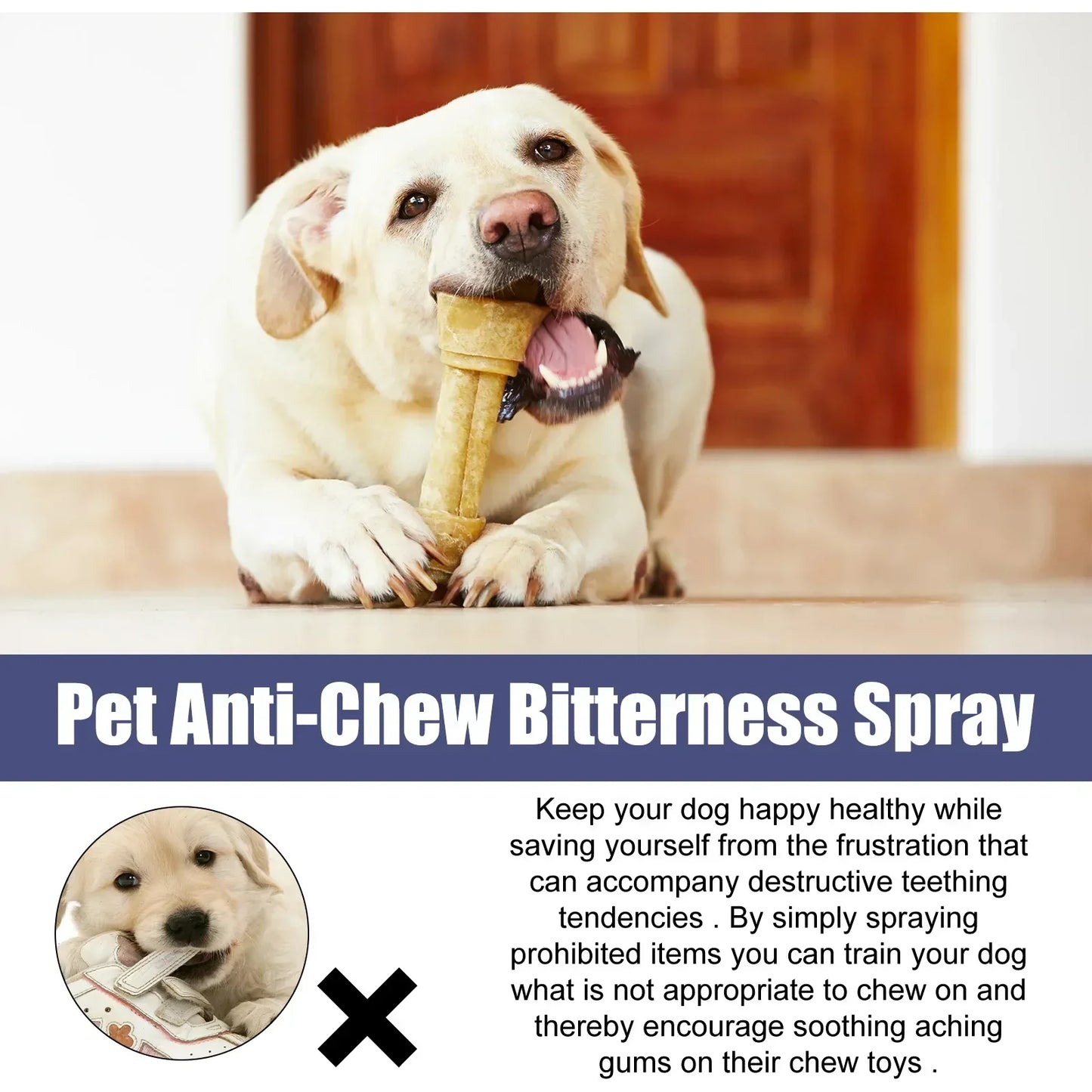 Natural Pet Anti-Chew Deterrent Spray