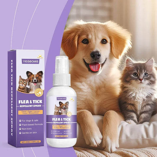 Natural Pet Flea Mite Spray