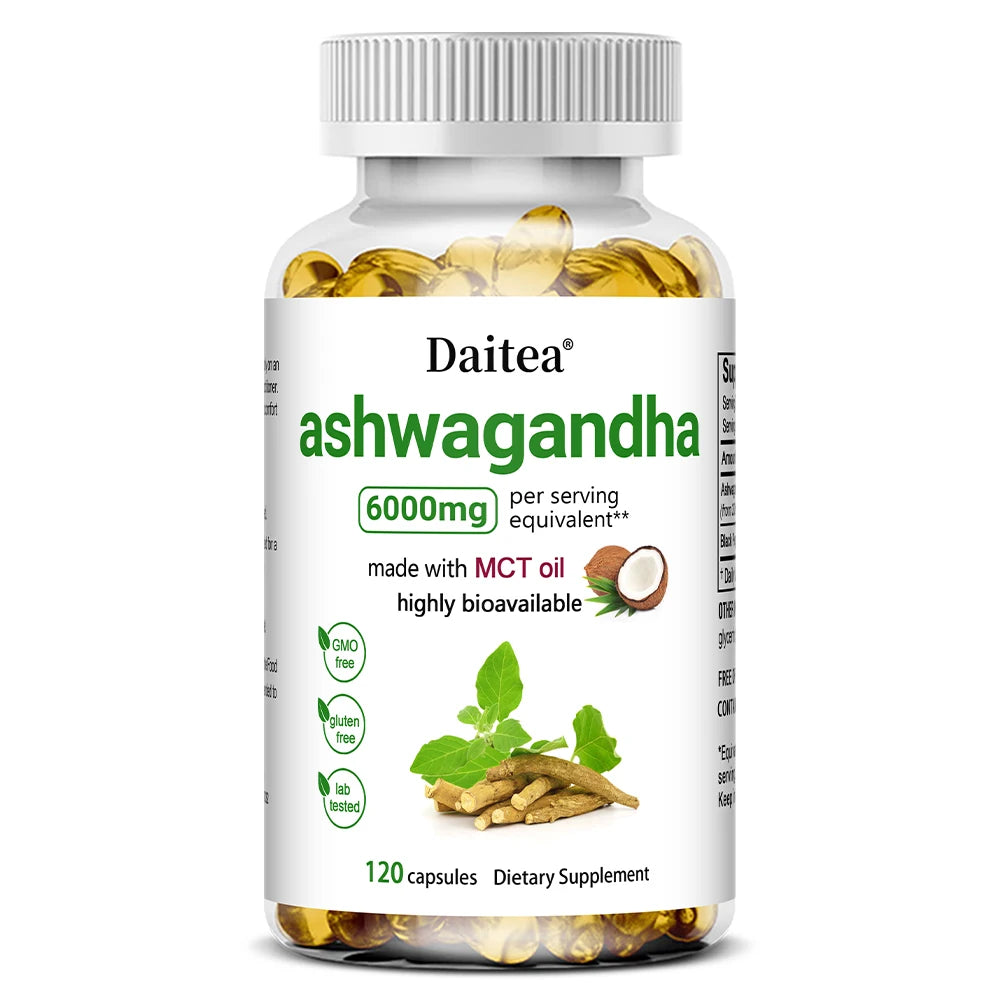 Vegan Ashwagandha Root Health Supplement
