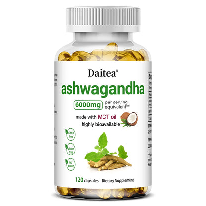 Vegan Ashwagandha Root Health Supplement