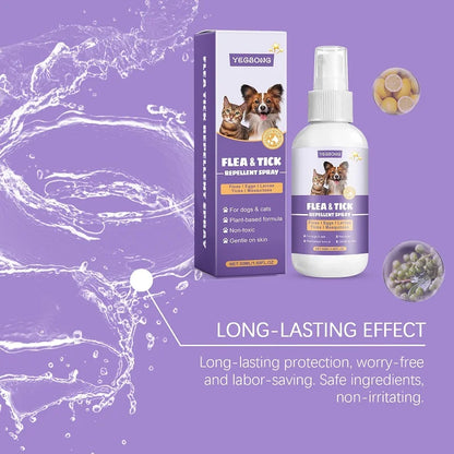 Natural Pet Flea Mite Spray