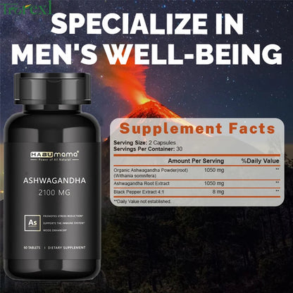 Organic Ashwagandha Men’s Energy Supplement