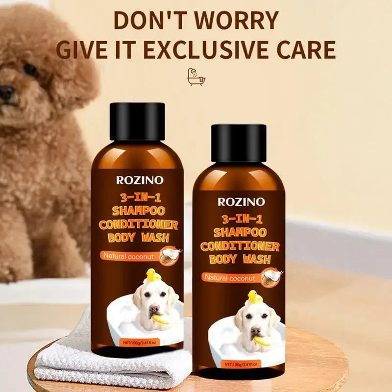 Plant-Based Dog Shampoo Natural Moisturizer