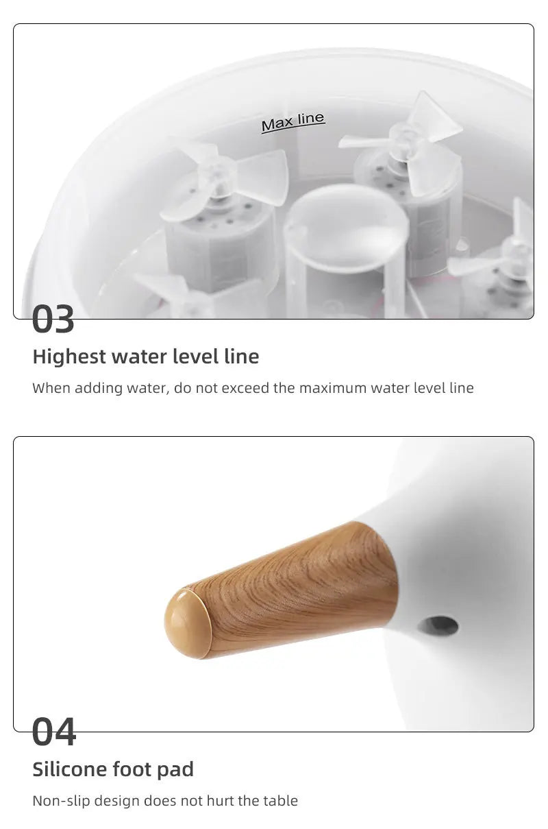 Dynamic Flame Aroma Diffuser