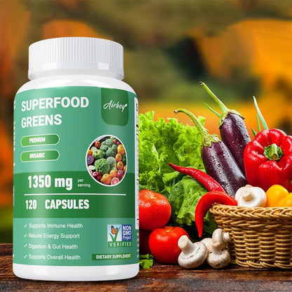 Superfood Greens Energy and Immunity Supplement