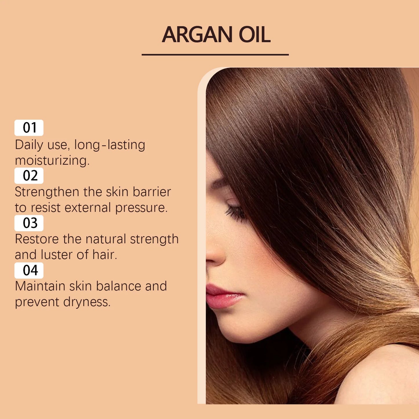 Natural Nourishing Argan Essence Oil