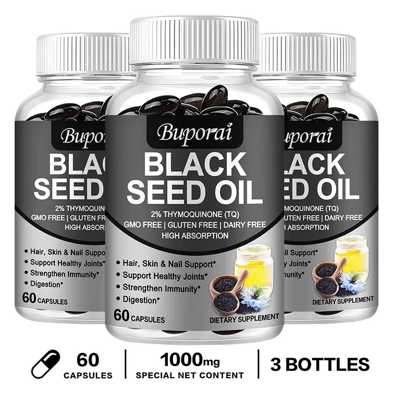 Black Seed Oil Vitamin Supplement