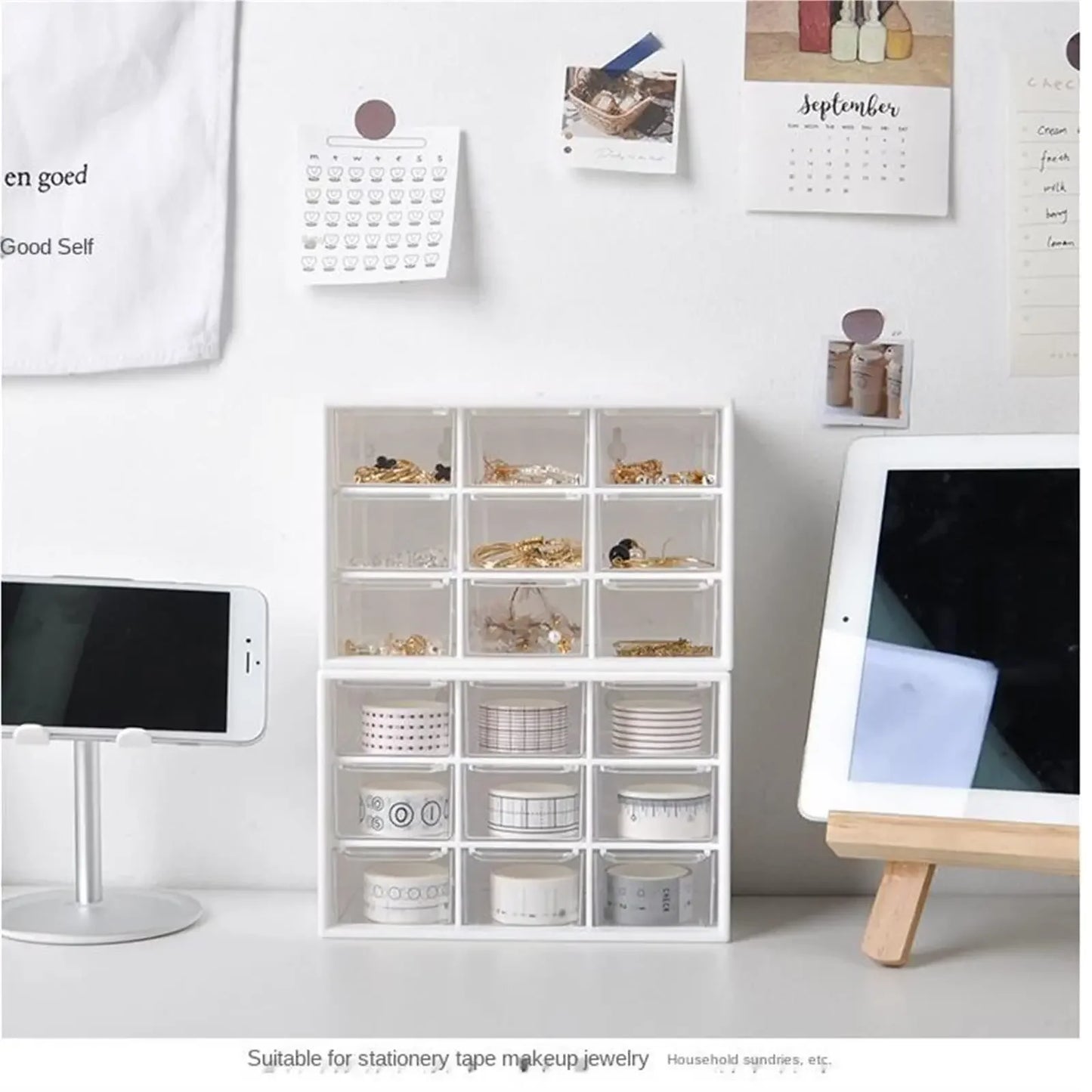 9 Drawer Storage Organizer Unit