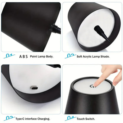 3-Color Touch Bottle Light