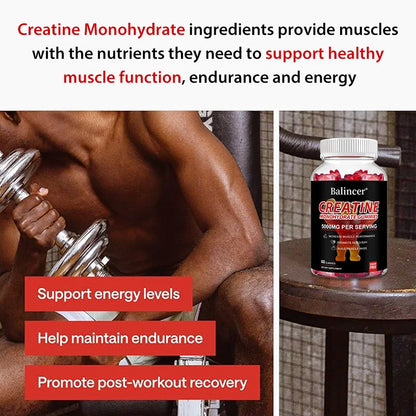 Creatine Monohydrate Gummies Strength Supplement