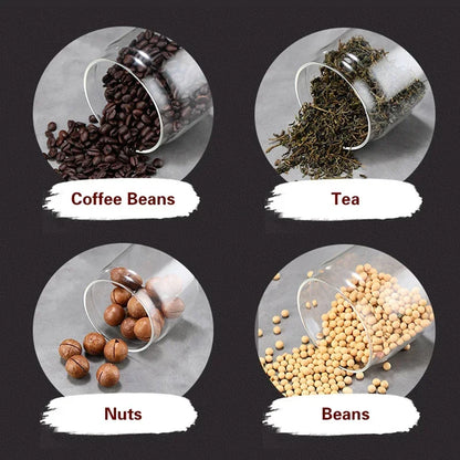 Airtight Coffee Bean Glass Jar