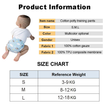 Reusable Baby Diapers for Potty Training