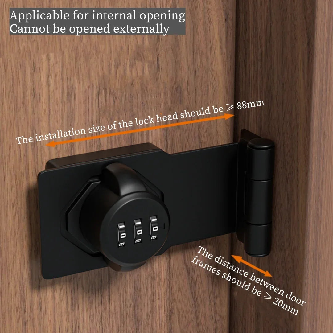 4.5-Inch Slide Bolt Lock