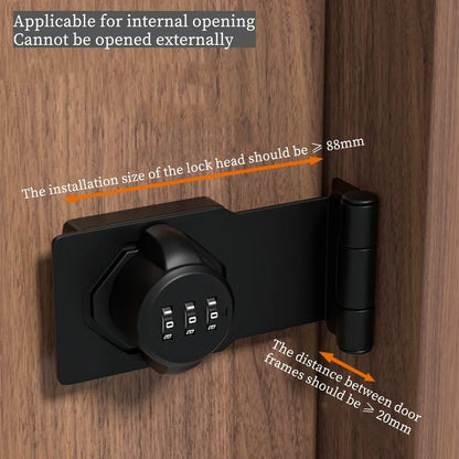 4.5-Inch Slide Bolt Lock