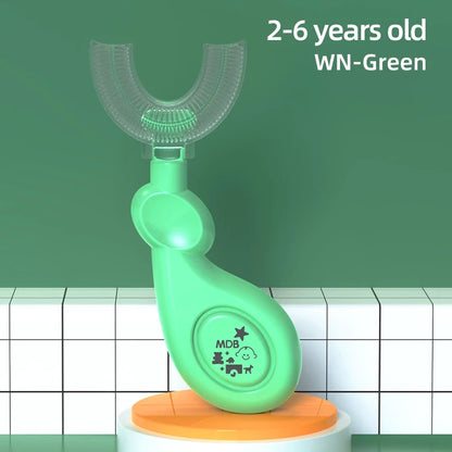 Children’s 360° U-Shaped Silicone Toothbrush