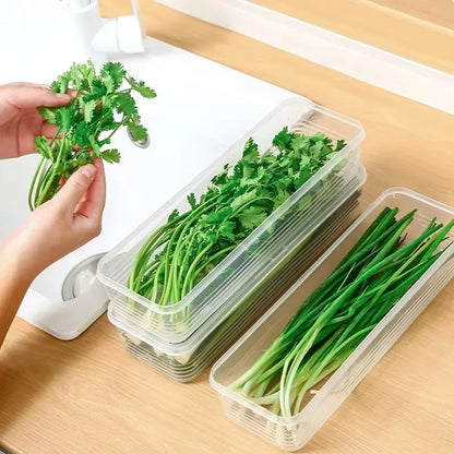 Clear Plastic Storage Container Set