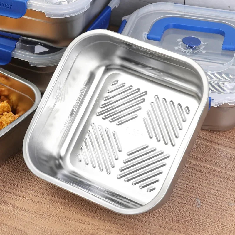 Stainless Steel Fresh Keeping Storage Box