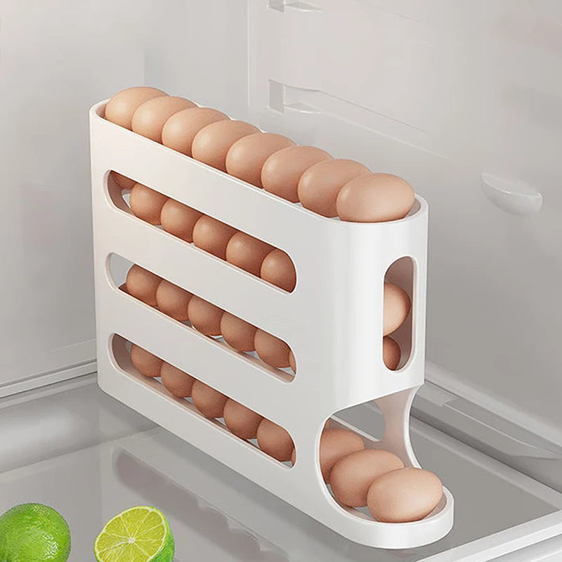 Automatic Rolling Egg Storage Box