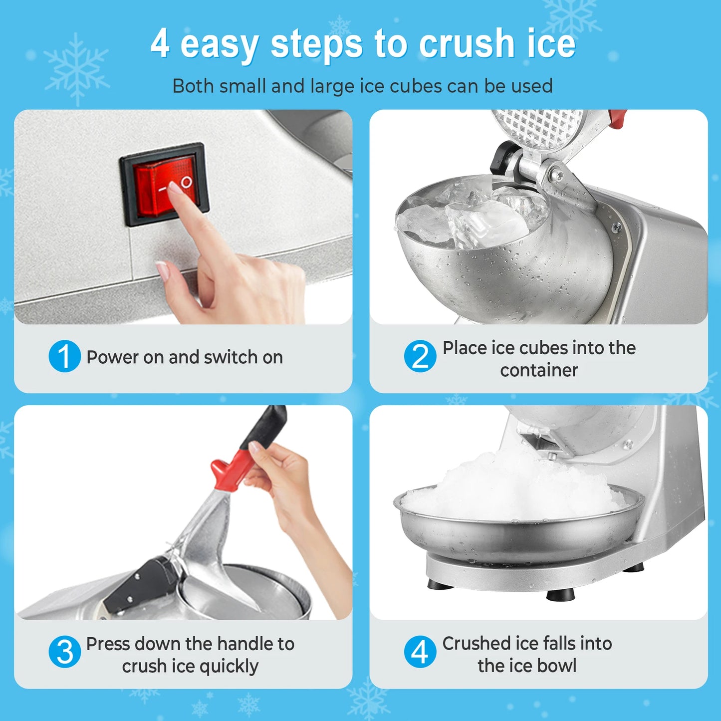 Snow Cone Shaver Maker
