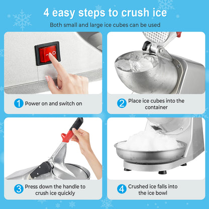 Snow Cone Shaver Maker