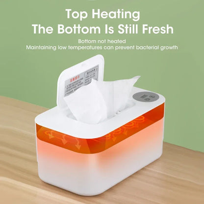 Portable Baby Wipe Warmer with LED Display