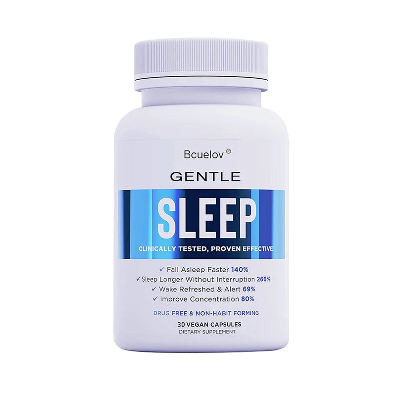 Bcuelov Natural Sleep Aid Supplement