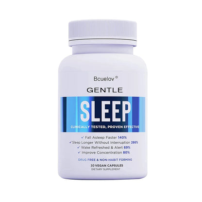 Bcuelov Natural Sleep Aid Supplement