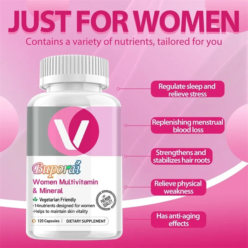 Antioxidant Support Vitamin Supplement for Women