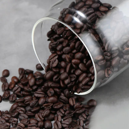 Airtight Coffee Bean Glass Jar