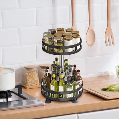 Rotating Pantry Spice Rack