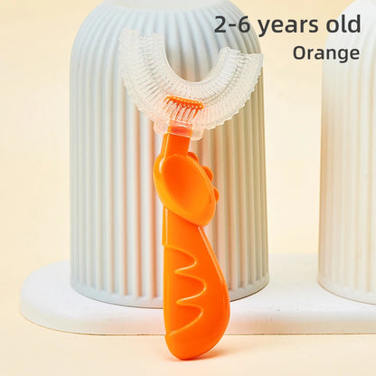 Children’s 360° U-Shaped Silicone Toothbrush